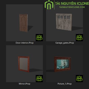 Gói iClone Ngôi nhà bỏ hoang