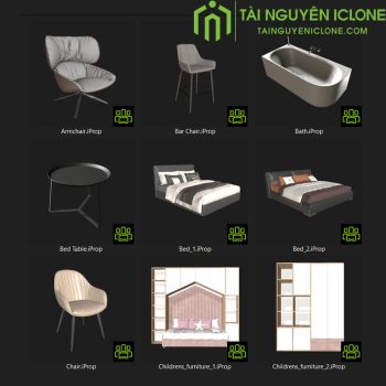 Gói iClone Ngôi nhà hiện đại