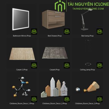 Gói iClone Ngôi nhà hiện đại
