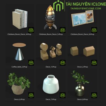Gói iClone Ngôi nhà hiện đại