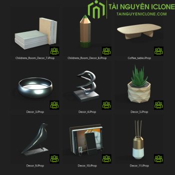 Gói iClone Ngôi nhà hiện đại