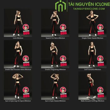 Gói iClone Nhận thức về động tác