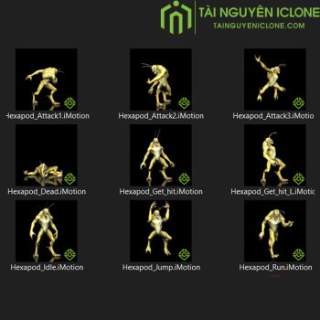 Gói iClone Nhân vật ác quỷ