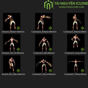 Gói iClone Nhân vật ác quỷ