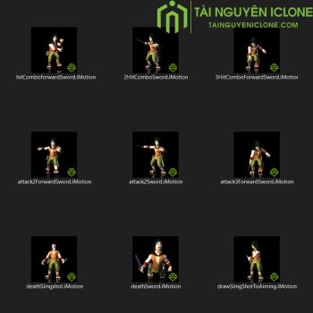 Gói iClone Nhân vật hoạt hình giả tưởng DWELF