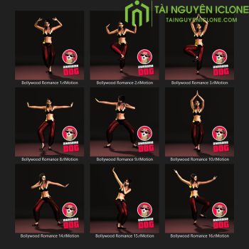 Gói iClone Nhảy khiêu vũ Bollywood