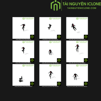 Gói iClone Nhảy qua tường TNIC