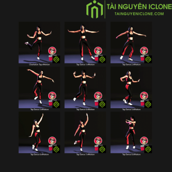 Gói iClone Nhảy thiết hài