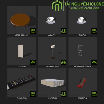 Gói iClone Nội thất cổ điển