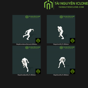 Gói iClone Phim hoạt hình cận chiến TNIC
