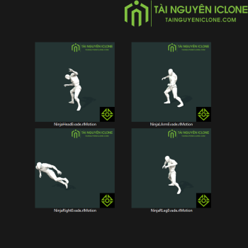 Gói iClone Phim hoạt hình cận chiến TNIC