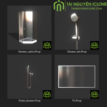Gói iClone Phòng khách sạn hiện đại