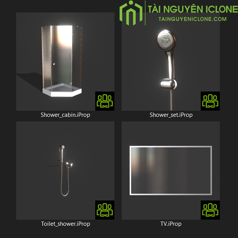 Gói iClone Phòng khách sạn hiện đại