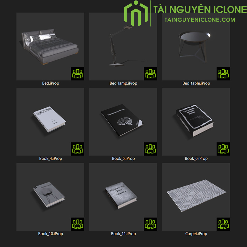Gói iClone Phòng studio hiện đại
