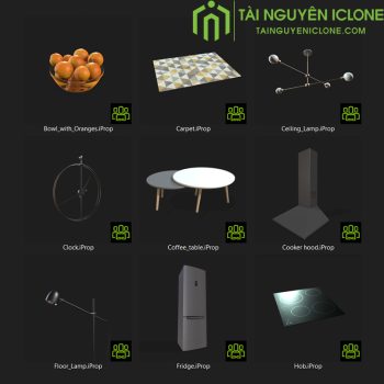 Gói iClone Phòng studio hiện đại