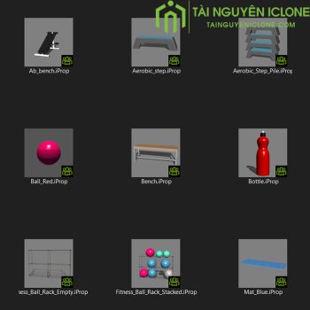 Gói iClone Phòng thể hình