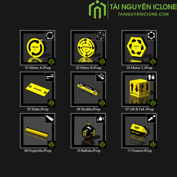 Gói iClone Physics Toolbox
