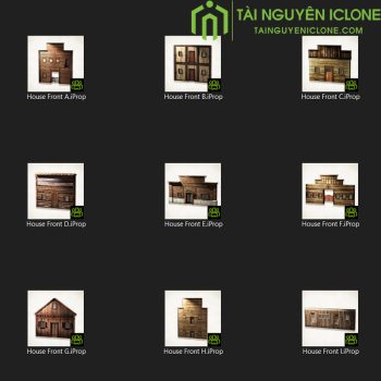Gói iClone Thành phố cổ miền tây
