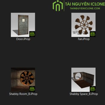 Gói iClone Thành phố - thị trấn bỏ rơi