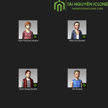 Gói iClone Thanh thiếu niên