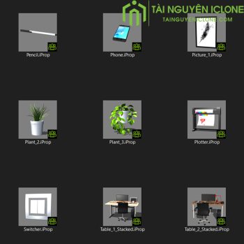 Gói iClone Thiết kế Phòng làm việc