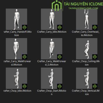 Gói iClone Thợ thủ công làm việc