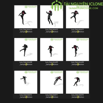 Gói iClone Thực hiện chuyển động