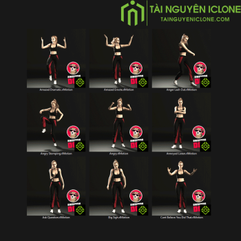 Gói iClone Trò chuyện bằng cử chỉ