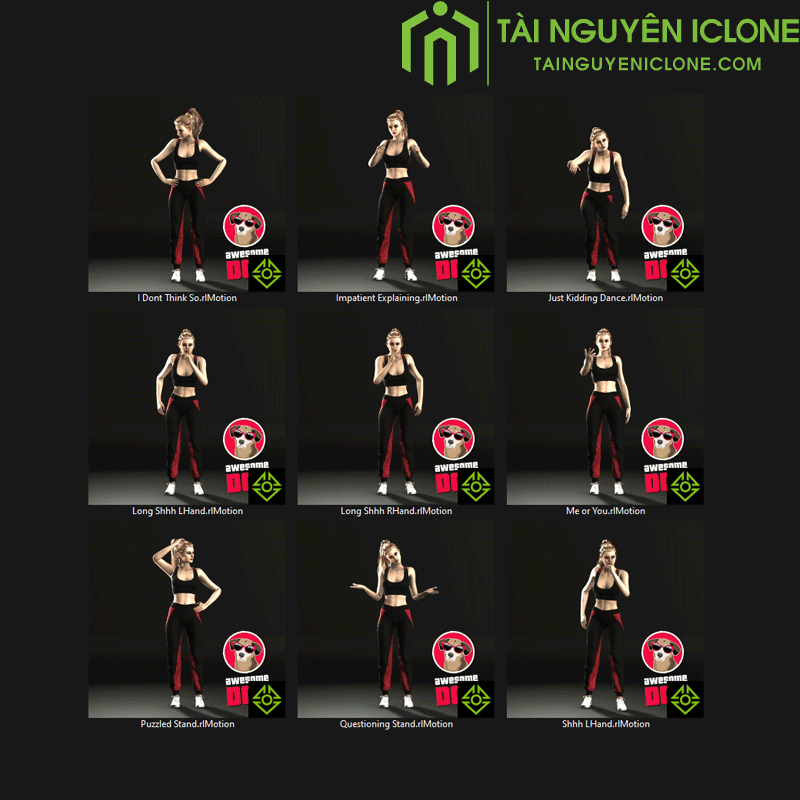 Gói iClone Trò chuyện bằng cử chỉ