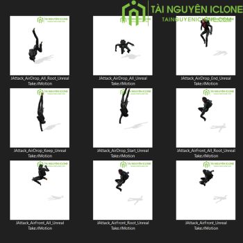 Gói iClone Tư thế tấn công TNIC