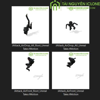Gói iClone Tư thế tấn công TNIC