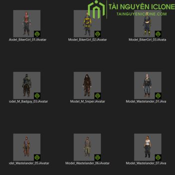 Gói iClone Tựa game Extreme