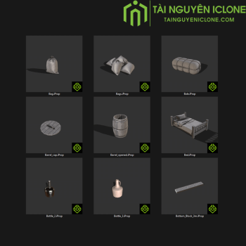 Gói iClone Xây dựng ngôi nhà thời trung cổ
