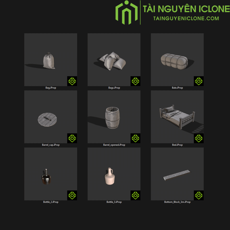 Gói iClone Xây dựng ngôi nhà thời trung cổ