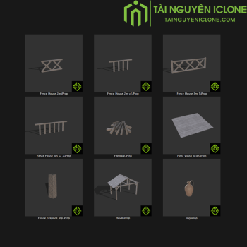 Gói iClone Xây dựng ngôi nhà thời trung cổ