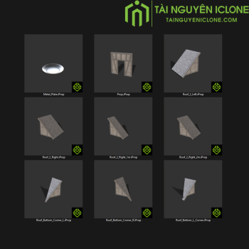 Gói iClone Xây dựng ngôi nhà thời trung cổ