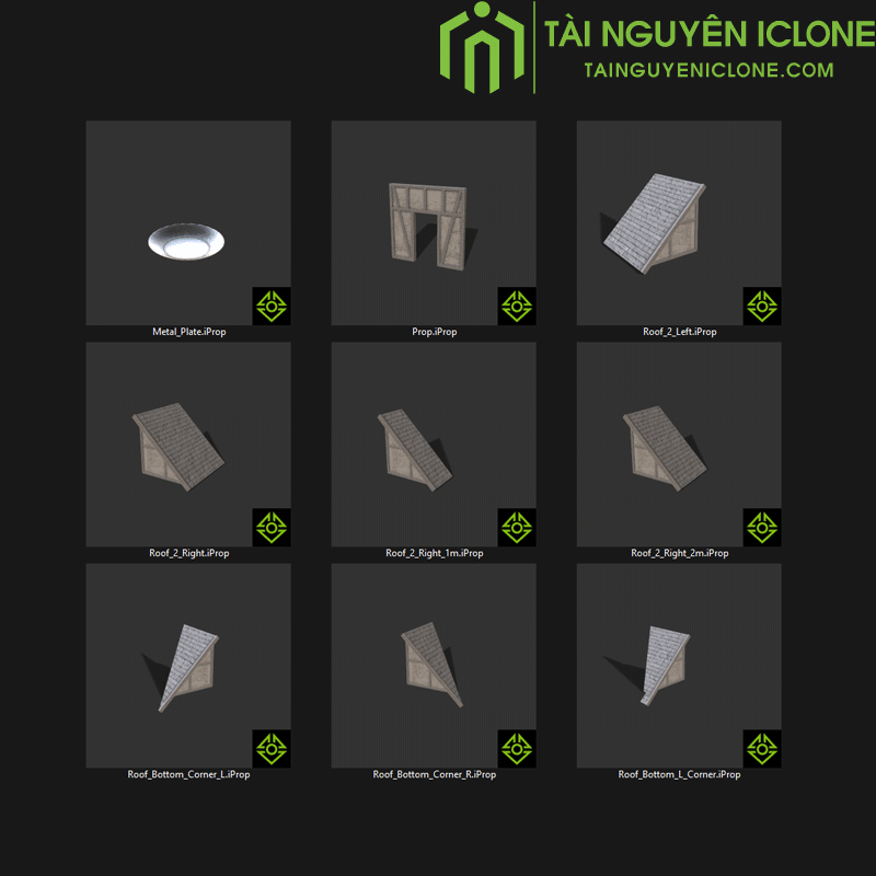 Gói iClone Xây dựng ngôi nhà thời trung cổ