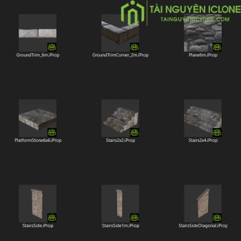 Gói iClone Xây dựng thành rome