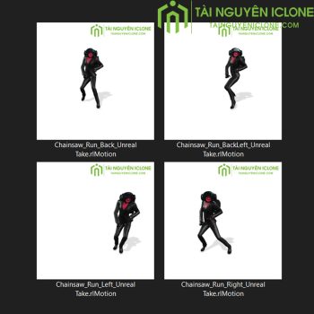 Gói iClone chuyển động Máy cưa