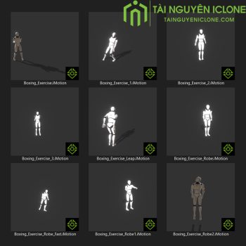 Gói iclone Chuyển động trong Môn thể thao V1