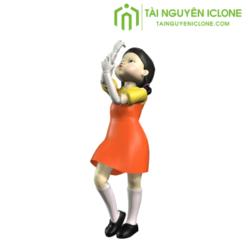 Gói iClone Nhân vật Doll Squidgames