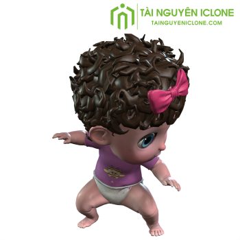 Gói iClone Nhân vật Girl FBX