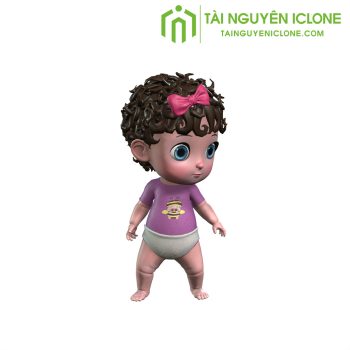 Gói iClone Nhân vật Girl FBX