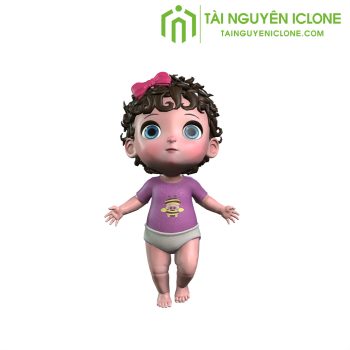 Gói iClone Nhân vật Girl FBX