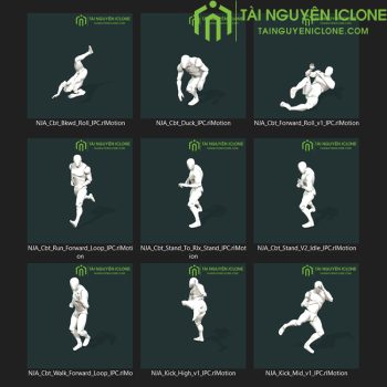 Gói iClone Bắt đầu với Ninja