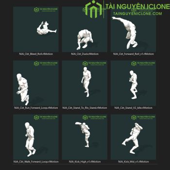 Gói iClone Bắt đầu với Ninja