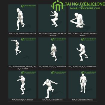 Gói iClone Bắt đầu với Ninja