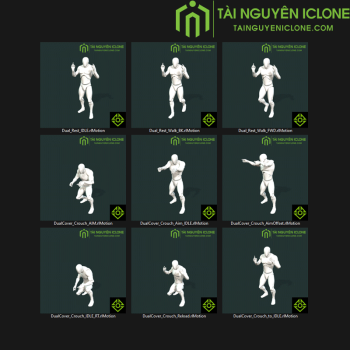 Gói iClone Chiến đấu với súng lục 03
