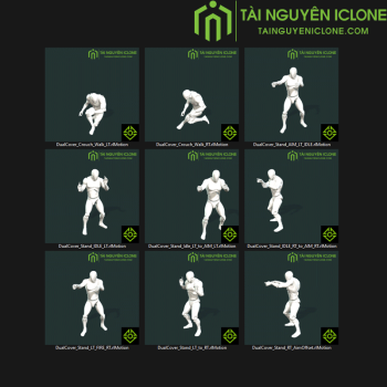 Gói iClone Chiến đấu với súng lục 03