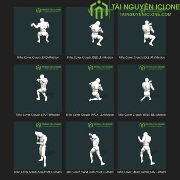 Gói iClone Chiến đấu với súng trường 02